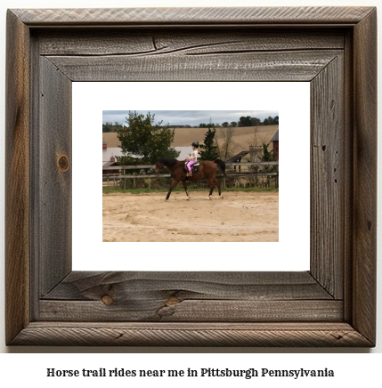 horse trail rides near me in Pittsburgh, Pennsylvania